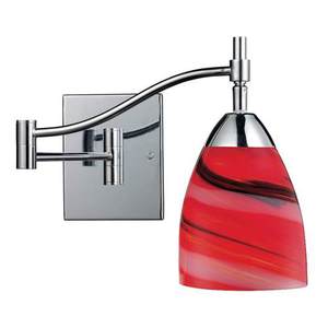 D101511PCCY Celina Swing Arm Lamp - Polished Chrome / Candy D101511PCCY Celina Swing Arm Lamp - Polished Chrome / Candy