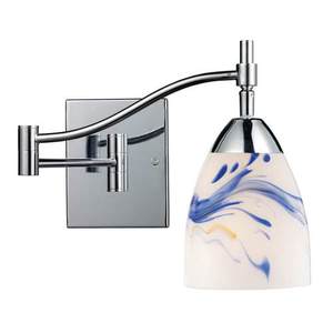 D101511PCMT Celina Swing Arm Lamp - Polished Chrome / Mountain D101511PCMT Celina Swing Arm Lamp - Polished Chrome / Mountain