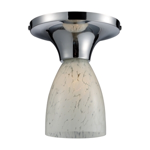 E101521PCSW Celina Flush Mount Ceiling Light - Polished Chrome / Snow White E101521PCSW Celina Flush Mount Ceiling Light - Polished Chrome / Snow White