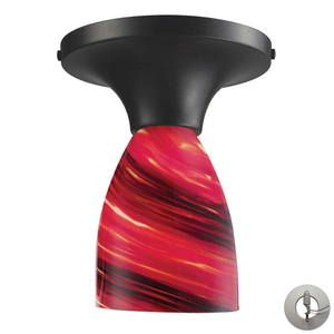 E101521DRALA Celina Flush Mount Ceiling Light - Dark Rust / Autumn E101521DRALA Celina Flush Mount Ceiling Light - Dark Rust / Autumn