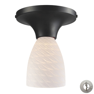 E101521DRWSLA Celina Flush Mount Ceiling Light - Dark Rust / White Swirl E101521DRWSLA Celina Flush Mount Ceiling Light - Dark Rust / White Swirl