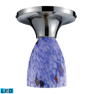 E101521PCBLLED Celina Flush Mount Ceiling Light - Polished Chrome / Starburst Blue E101521PCBLLED Celina Flush Mount Ceiling Light - Polished Chrome / Starburst Blue