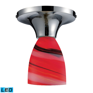 E101521PCCYLED Celina Flush Mount Ceiling Light - Polished Chrome / Candy E101521PCCYLED Celina Flush Mount Ceiling Light - Polished Chrome / Candy