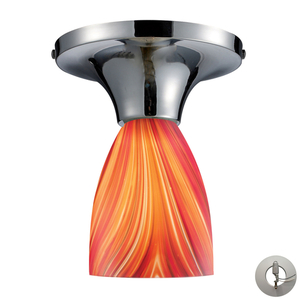 E101521PCMLA Celina Flush Mount Ceiling Light - Polished Chrome / Multi E101521PCMLA Celina Flush Mount Ceiling Light - Polished Chrome / Multi