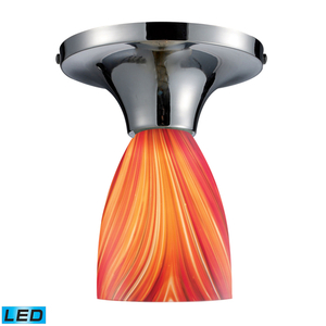 E101521PCMLED Celina Flush Mount Ceiling Light - Polished Chrome / Multi E101521PCMLED Celina Flush Mount Ceiling Light - Polished Chrome / Multi
