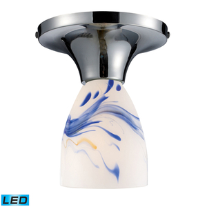 E101521PCMTLED Celina Flush Mount Ceiling Light - Polished Chrome / Mountain E101521PCMTLED Celina Flush Mount Ceiling Light - Polished Chrome / Mountain