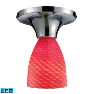 E101521PCSCLED Celina Flush Mount Ceiling Light - Polished Chrome / Sapphire E101521PCSCLED Celina Flush Mount Ceiling Light - Polished Chrome / Sapphire
