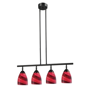 E101534DRA Celina Linear Pendant Pendant Light - Dark Rust / Autumn E101534DRA Celina Linear Pendant Pendant Light - Dark Rust / Autumn