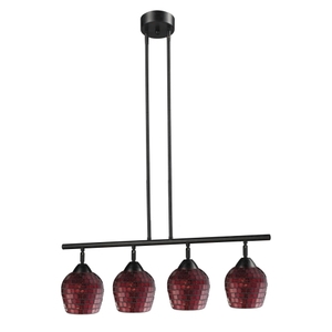 E101534DRCPR Celina Linear Pendant Pendant Light - Dark Rust / Copper E101534DRCPR Celina Linear Pendant Pendant Light - Dark Rust / Copper
