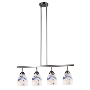 E101534PCMT Celina Linear Pendant Pendant Light - Polished Chrome / Mountain E101534PCMT Celina Linear Pendant Pendant Light - Polished Chrome / Mountain