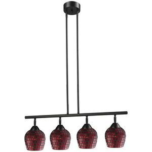 E101534DRCPRLED Celina Linear Pendant Pendant Light - Dark Rust / Copper E101534DRCPRLED Celina Linear Pendant Pendant Light - Dark Rust / Copper