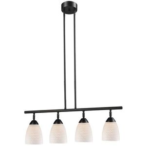 E101534DRWSLED Celina Linear Pendant Pendant Light - Dark Rust / White Swirl E101534DRWSLED Celina Linear Pendant Pendant Light - Dark Rust / White Swirl