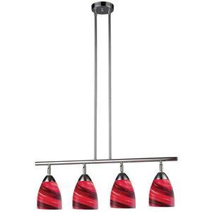 E101534PCALED Celina Linear Pendant Pendant Light - Polished Chrome / Autumn E101534PCALED Celina Linear Pendant Pendant Light - Polished Chrome / Autumn