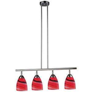 E101534PCCYLED Celina Linear Pendant Pendant Light - Polished Chrome / Candy E101534PCCYLED Celina Linear Pendant Pendant Light - Polished Chrome / Candy