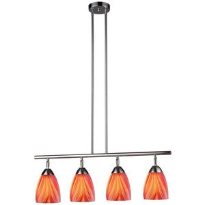 E101534PCMLED Celina Linear Pendant Pendant Light - Polished Chrome / Multi E101534PCMLED Celina Linear Pendant Pendant Light - Polished Chrome / Multi