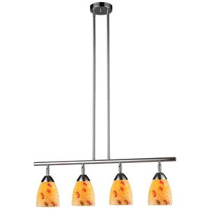E101534PCYWLED Celina Linear Pendant Pendant Light - Polished Chrome / Yellow E101534PCYWLED Celina Linear Pendant Pendant Light - Polished Chrome / Yellow