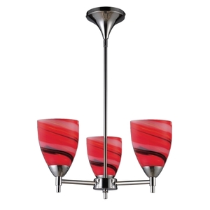 E101543PCCY Celina Mini Chandelier - Polished Chrome / Candy E101543PCCY Celina Mini Chandelier - Polished Chrome / Candy