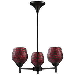 E101543DRCPRLA Celina Mini Chandelier - Dark Rust / Copper E101543DRCPRLA Celina Mini Chandelier - Dark Rust / Copper