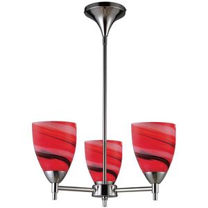 E101543PCCYLED Celina Mini Chandelier - Polished Chrome / Candy E101543PCCYLED Celina Mini Chandelier - Polished Chrome / Candy