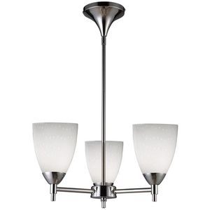 E101543PCWHLED Celina Mini Chandelier - Polished Chrome / Simple White E101543PCWHLED Celina Mini Chandelier - Polished Chrome / Simple White