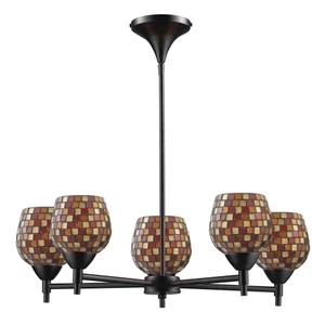 E101555DRMLT Celina Mid Sized Chandelier Chandelier - Dark Rust / Multi Fusion E101555DRMLT Celina Mid Sized Chandelier Chandelier - Dark Rust / Multi Fusion
