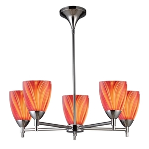 E101555PCM Celina Mid Sized Chandelier Chandelier - Polished Chrome / Multi E101555PCM Celina Mid Sized Chandelier Chandelier - Polished Chrome / Multi