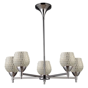E101555PCSLV Celina Mid Sized Chandelier Chandelier - Polished Chrome / Silver E101555PCSLV Celina Mid Sized Chandelier Chandelier - Polished Chrome / Silver