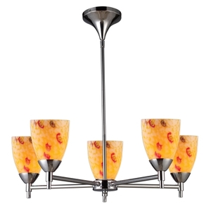 E101555PCYW Celina Mid Sized Chandelier Chandelier - Polished Chrome / Yellow E101555PCYW Celina Mid Sized Chandelier Chandelier - Polished Chrome / Yellow