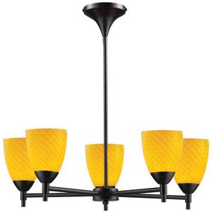E101555DRCNLED Celina Mid Sized Chandelier Chandelier - Dark Rust / Canary E101555DRCNLED Celina Mid Sized Chandelier Chandelier - Dark Rust / Canary