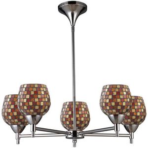 E101555PCMLTLED Celina Mid Sized Chandelier Chandelier - Polished Chrome / Multi Fusion E101555PCMLTLED Celina Mid Sized Chandelier Chandelier - Polished Chrome / Multi Fusion
