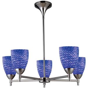 E101555PCSLED Celina Mid Sized Chandelier Chandelier - Polished Chrome / Sapphire E101555PCSLED Celina Mid Sized Chandelier Chandelier - Polished Chrome / Sapphire