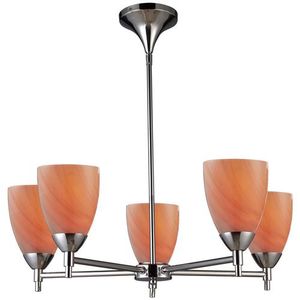 E101555PCSYLED Celina Mid Sized Chandelier Chandelier - Polished Chrome / Sandy E101555PCSYLED Celina Mid Sized Chandelier Chandelier - Polished Chrome / Sandy