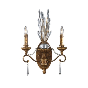E110002 Senecal Multi Bulb Wall Sconce - Spanish Bronze E110002 Senecal Multi Bulb Wall Sconce - Spanish Bronze