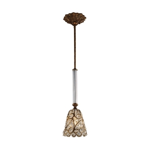 E110011 Senecal Mini-Pendant Pendant Light - Spanish Bronze E110011 Senecal Mini-Pendant Pendant Light - Spanish Bronze
