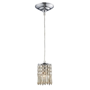 E112081 Optix Mini-Pendant Pendant Light - Polished Chrome E112081 Optix Mini-Pendant Pendant Light - Polished Chrome