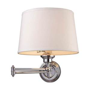 D112101 Westbrook Swing Arm Lamp - Polished Chrome D112101 Westbrook Swing Arm Lamp - Polished Chrome