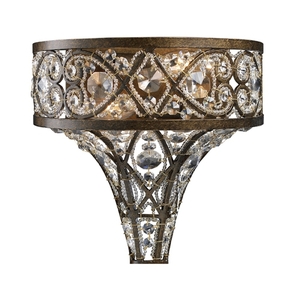E112842 Amherst Multi Bulb Wall Sconce - Antique Bronze E112842 Amherst Multi Bulb Wall Sconce - Antique Bronze