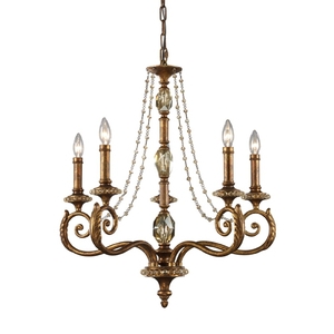 E112945 Montavilla Mid Sized Chandelier Chandelier - Spanish Bronze E112945 Montavilla Mid Sized Chandelier Chandelier - Spanish Bronze