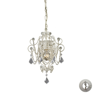 E120171LA Elise Entrance / Foyer Pendant Light - Antique White E120171LA Elise Entrance / Foyer Pendant Light - Antique White