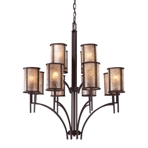 E1503684 Barringer Large Foyer Chandelier Chandelier - Aged Bronze E1503684 Barringer Large Foyer Chandelier Chandelier - Aged Bronze