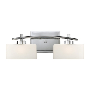 E170812 Eastbrook 2 Bulb Bathroom Lighting - Polished Chrome E170812 Eastbrook 2 Bulb Bathroom Lighting - Polished Chrome