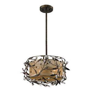 E181312 Circeo Semi Flush Mount Ceiling Light - Deep Rust E181312 Circeo Semi Flush Mount Ceiling Light - Deep Rust
