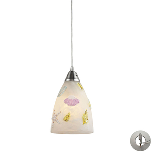 E200001LA Seashore Mini-Pendant Pendant Light - Nickel E200001LA Seashore Mini-Pendant Pendant Light - Nickel