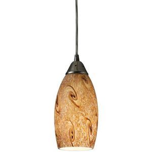 E200011MGLED Galaxy Mini-Pendant Pendant Light - Satin Nickel / Misty Lavender E200011MGLED Galaxy Mini-Pendant Pendant Light - Satin Nickel / Misty Lavender