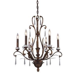 E21836 Emilion Mini Chandelier - Burnt Bronze E21836 Emilion Mini Chandelier - Burnt Bronze