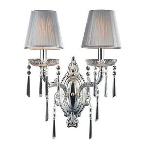 E23922 Princess Multi Bulb Wall Sconce - Polished Silver E23922 Princess Multi Bulb Wall Sconce - Polished Silver