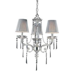 E23953 Princess Mini Chandelier - Polished Silver E23953 Princess Mini Chandelier - Polished Silver