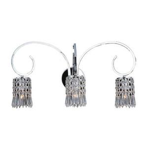 E29933 Optix 3 Bulb Bathroom Lighting - Polished Chrome E29933 Optix 3 Bulb Bathroom Lighting - Polished Chrome