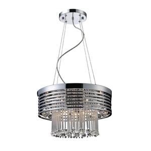 E3001513 Rados Drum Pendant Pendant Light - Polished Chrome E3001513 Rados Drum Pendant Pendant Light - Polished Chrome