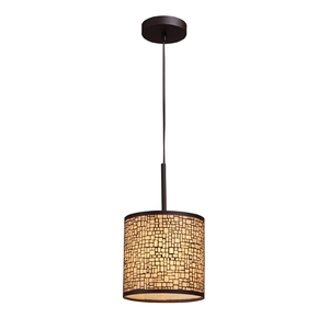 E310451 Medina Drum Pendant Pendant Light - Aged Bronze E310451 Medina Drum Pendant Pendant Light - Aged Bronze